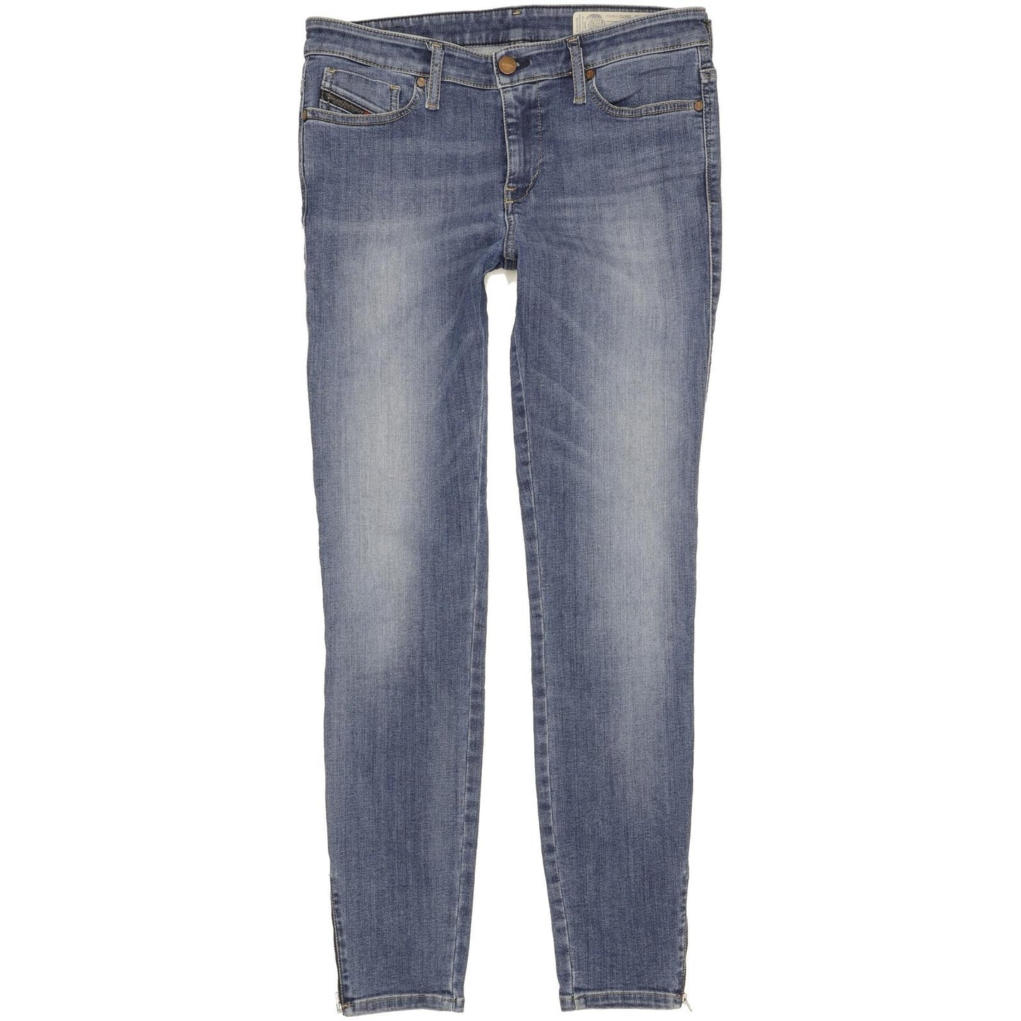 Diesel Skinzee 0687Q Women Blue Skinny Slim Stretch Jeans W29 L32