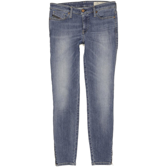 Diesel Skinzee 0687Q Women Blue Skinny Slim Stretch Jeans W29 L32