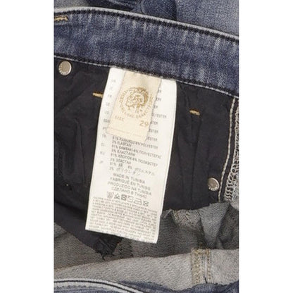 Diesel Skinzee 0687Q Women Blue Skinny Slim Stretch Jeans W29 L32