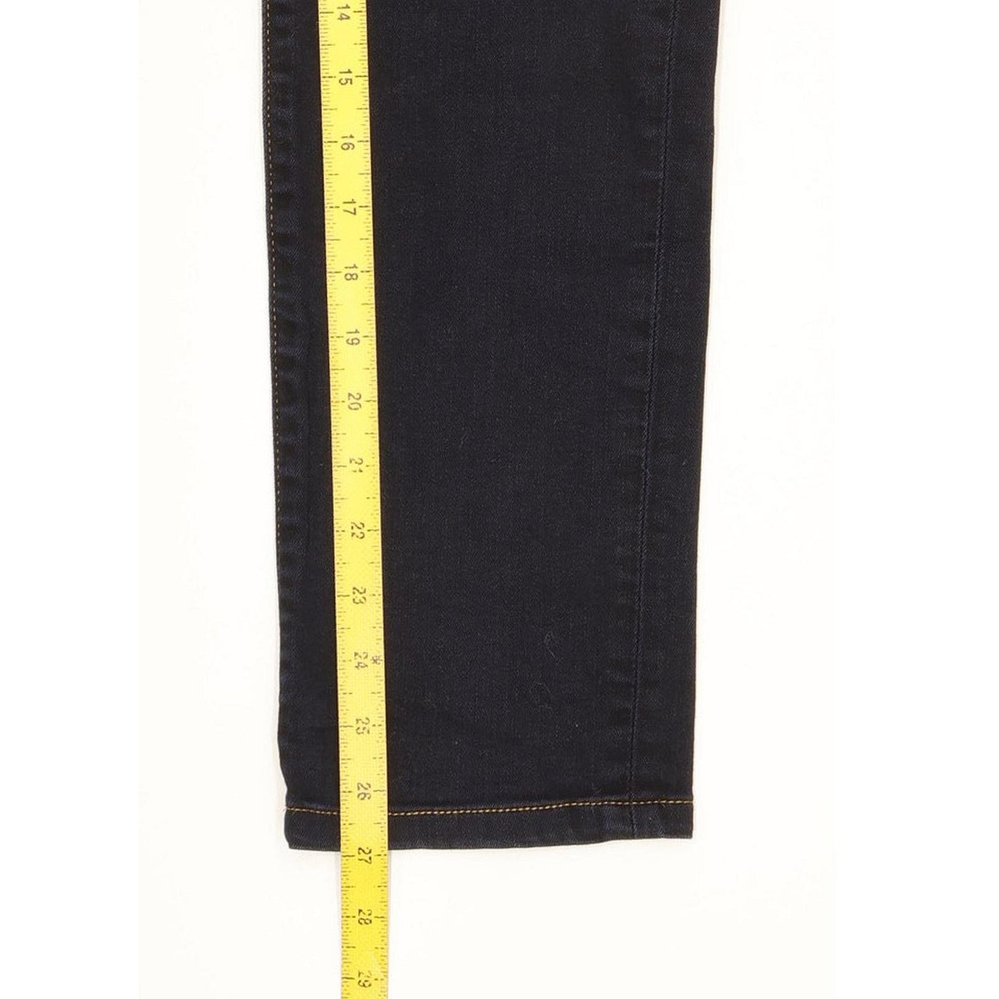 Levi's 712 Women Navy Straight Slim Stretch Jeans W30 L27