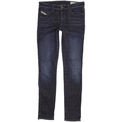 Diesel Skinzee 0834S Women Navy Skinny Slim Stretch Jeans W29 L30