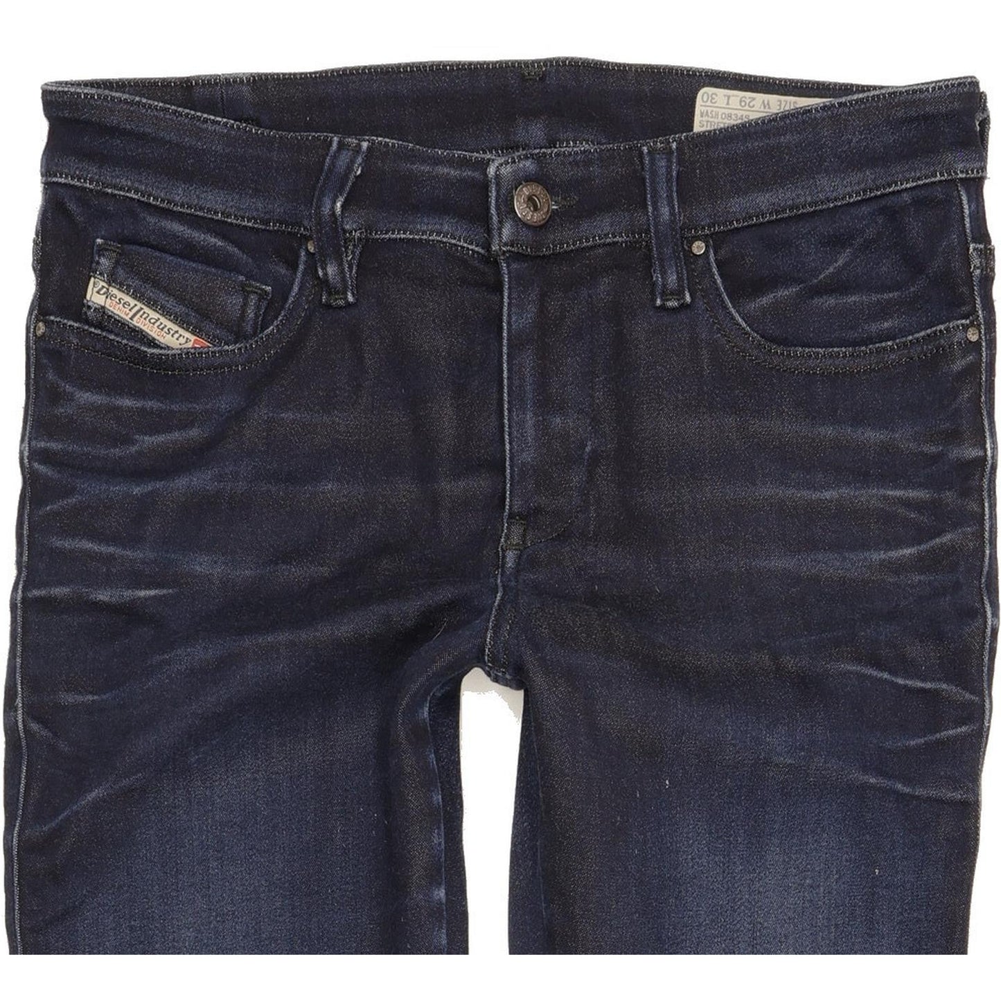 Diesel Skinzee 0834S Women Navy Skinny Slim Stretch Jeans W29 L30