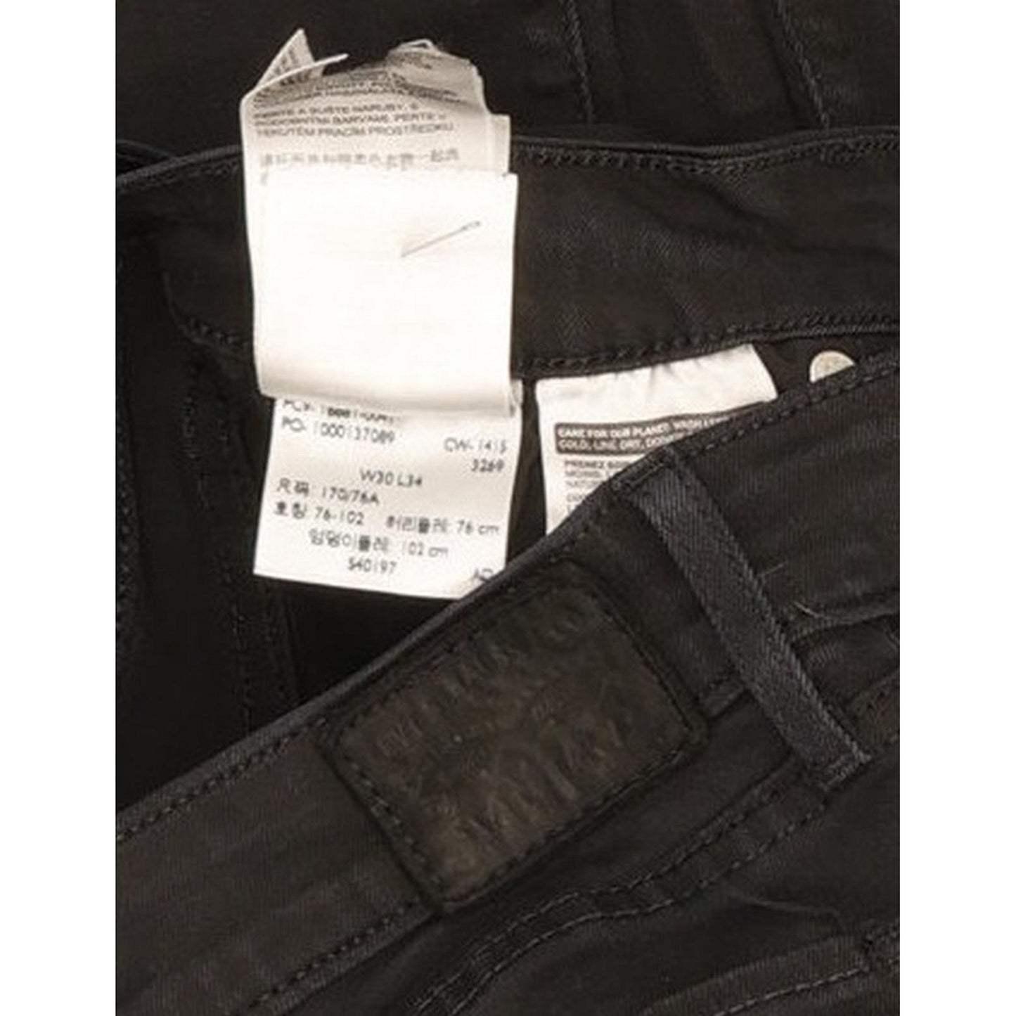 Levi's 711 Women Black Skinny Slim Stretch Jeans W30 L31