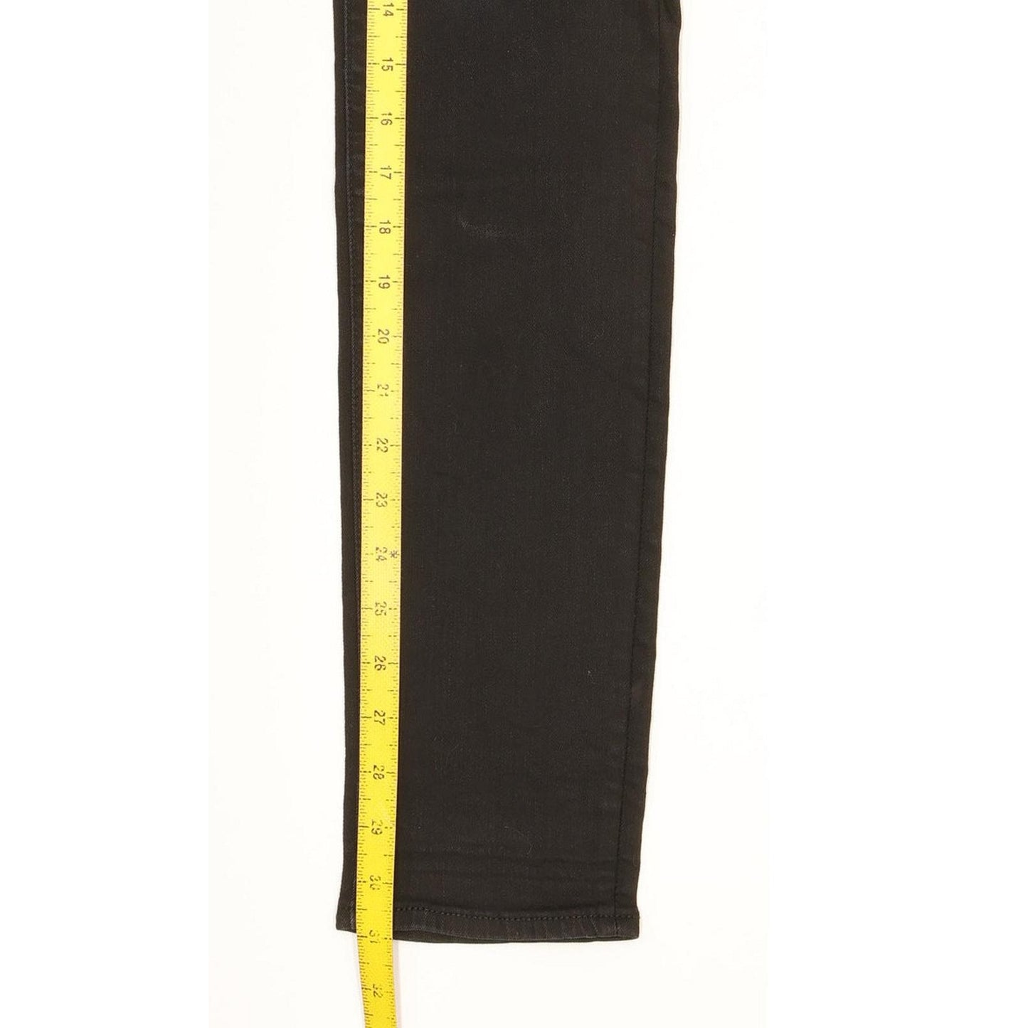 Levi's 711 Women Black Skinny Slim Stretch Jeans W30 L31