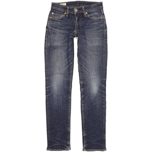 Levi's 511 Men Blue Straight Slim Stretch Jeans W28 L32