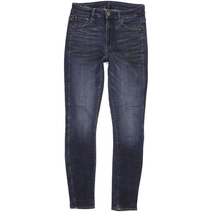 G-Star 3301 Women Blue Skinny Slim Stretch Jeans W28 L31