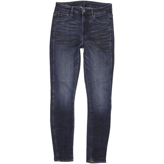 G-Star 3301 Women Blue Skinny Slim Stretch Jeans W28 L31