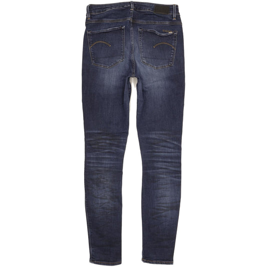 G-Star 3301 Women Blue Skinny Slim Stretch Jeans W28 L31