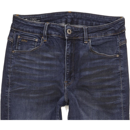 G-Star 3301 Women Blue Skinny Slim Stretch Jeans W28 L31