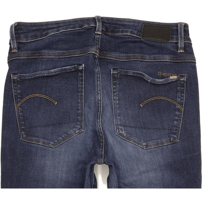 G-Star 3301 Women Blue Skinny Slim Stretch Jeans W28 L31
