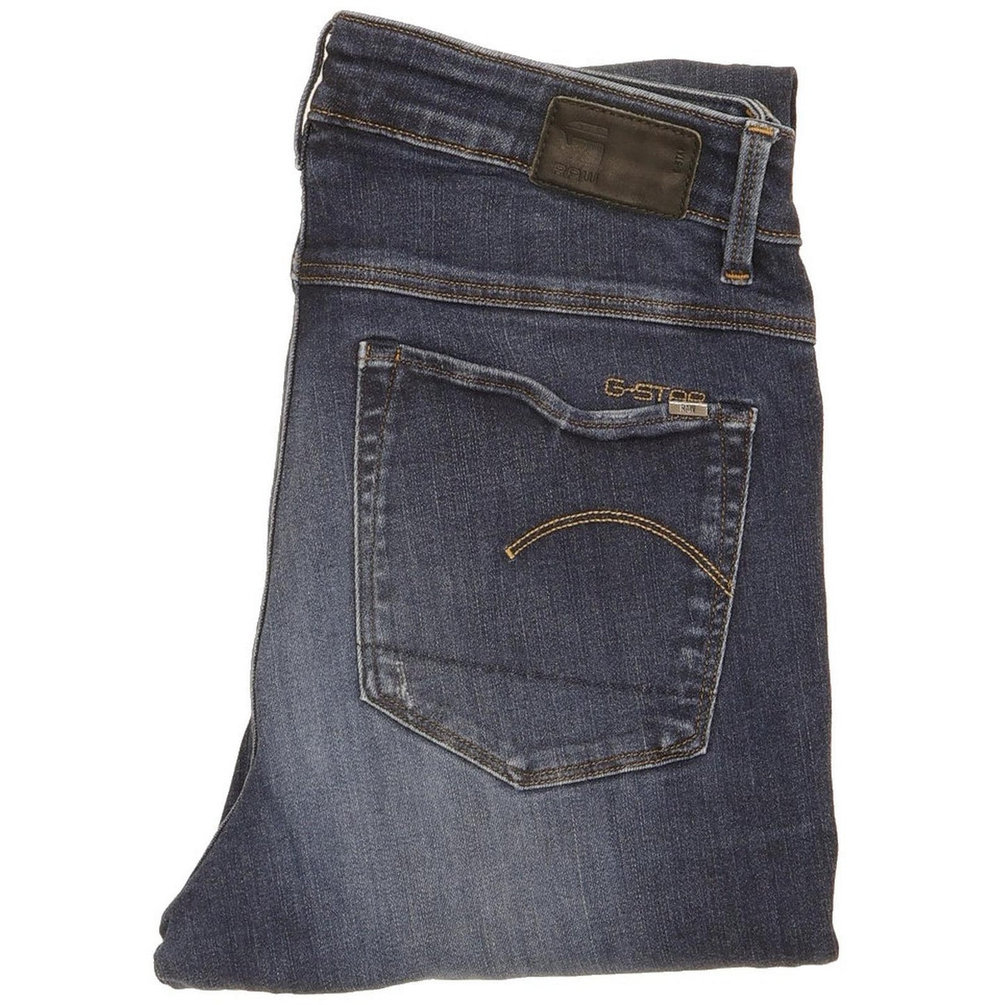 G-Star 3301 Women Blue Skinny Slim Stretch Jeans W28 L31