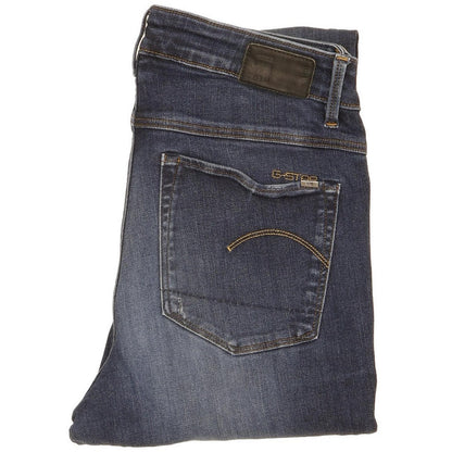 G-Star 3301 Women Blue Skinny Slim Stretch Jeans W28 L31