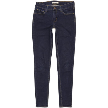 Levi's 710 Super Women Blue Skinny Slim Jeans W30 L31
