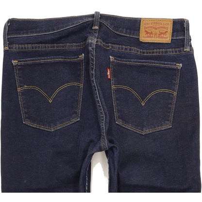Levi's 710 Super Women Blue Skinny Slim Jeans W30 L31