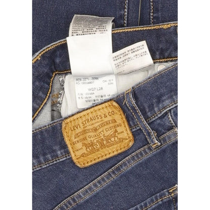 Levi's Mile Blue Skinny Slim Stretch Jeans High Waisted W27 L28