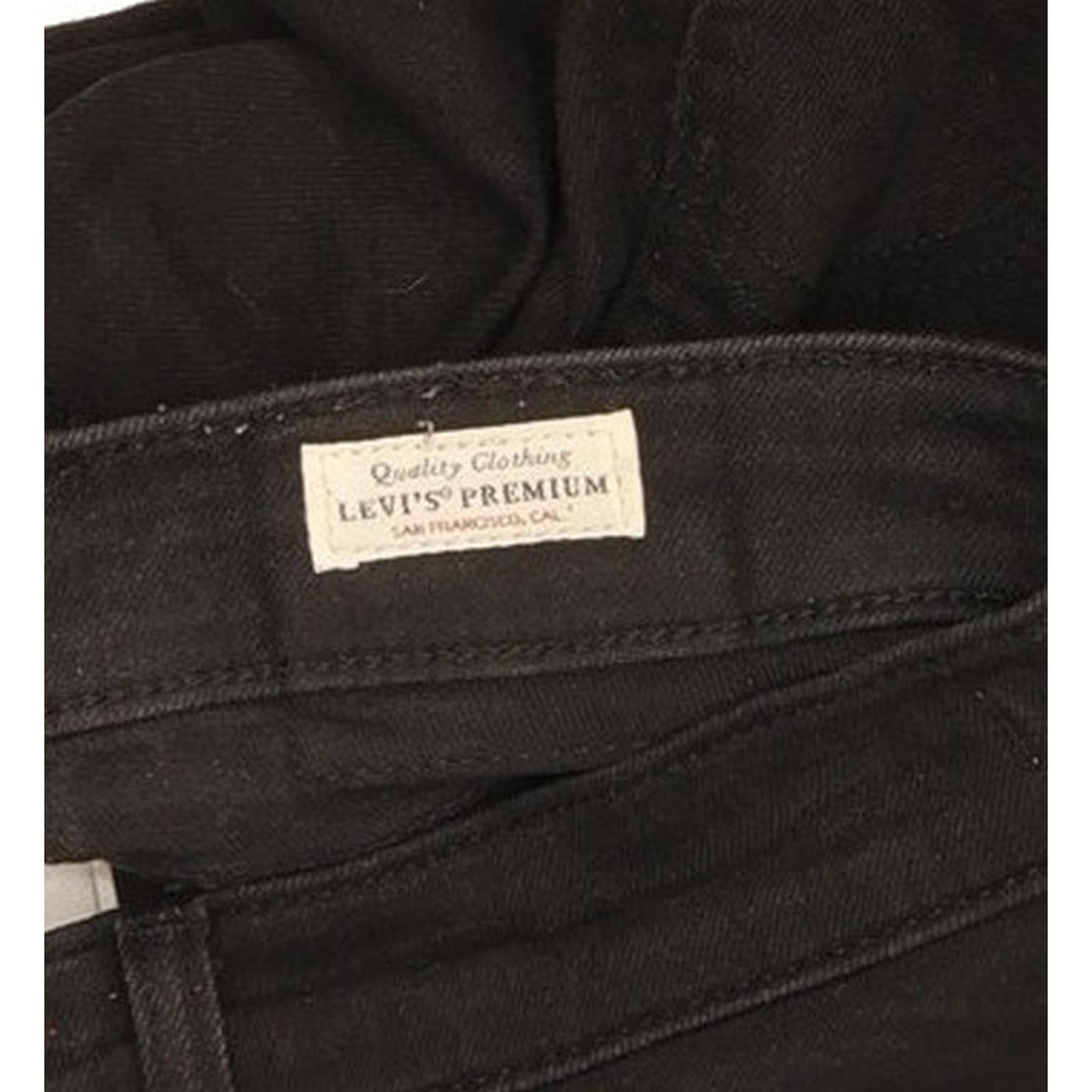 Levi's Mile Black Skinny Slim Stretch Jeans High Waisted W29 L30