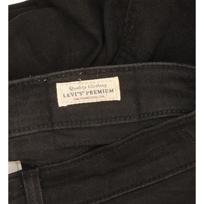 Levi's Mile Black Skinny Slim Stretch Jeans High Waisted W29 L30