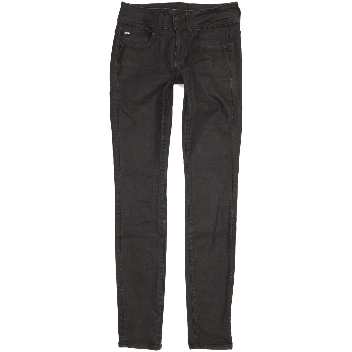 G-Star Lynn Mid Women Navy Skinny Slim Stretch Jeans W25 L31