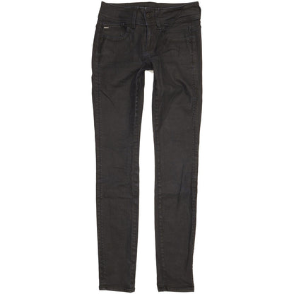 G-Star Lynn Mid Women Navy Skinny Slim Stretch Jeans W25 L31