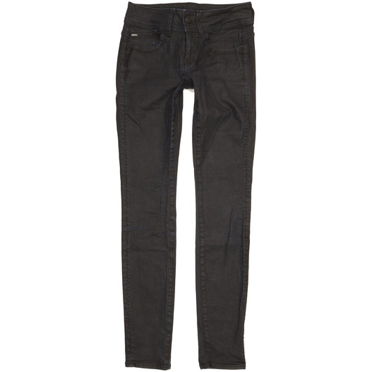 G-Star Lynn Mid Women Navy Skinny Slim Stretch Jeans W25 L31
