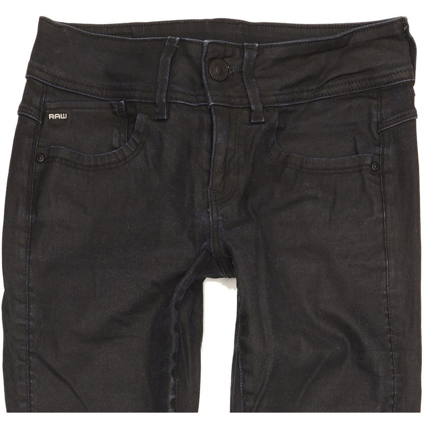 G-Star Lynn Mid Women Navy Skinny Slim Stretch Jeans W25 L31