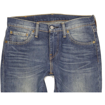 Levi's 511 Men Blue Straight Slim Stretch Jeans W30 L34