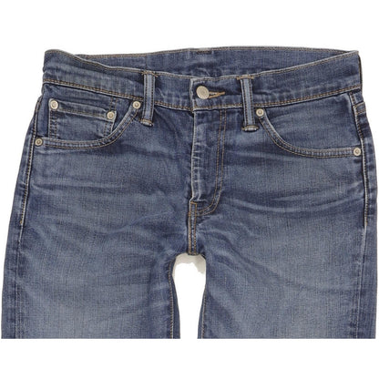 Levi's 511 Men Blue Straight Slim Stretch Jeans W30 L33