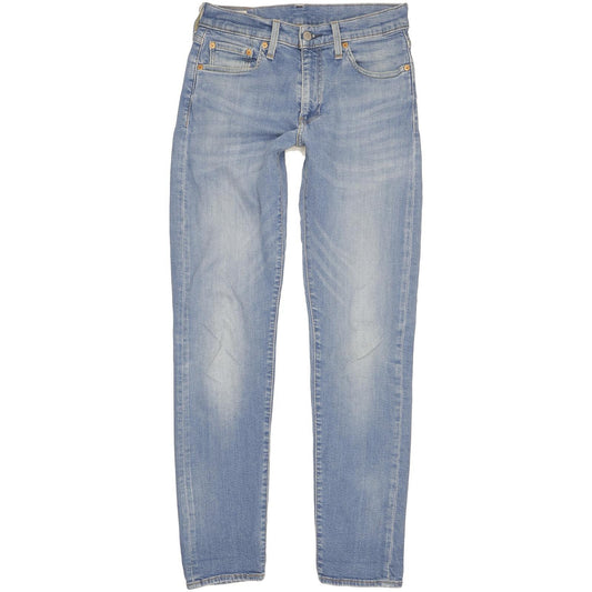 Levi's 512 Men Blue Tapered Slim Stretch Jeans W30 L33