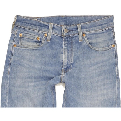 Levi's 512 Men Blue Tapered Slim Stretch Jeans W30 L33
