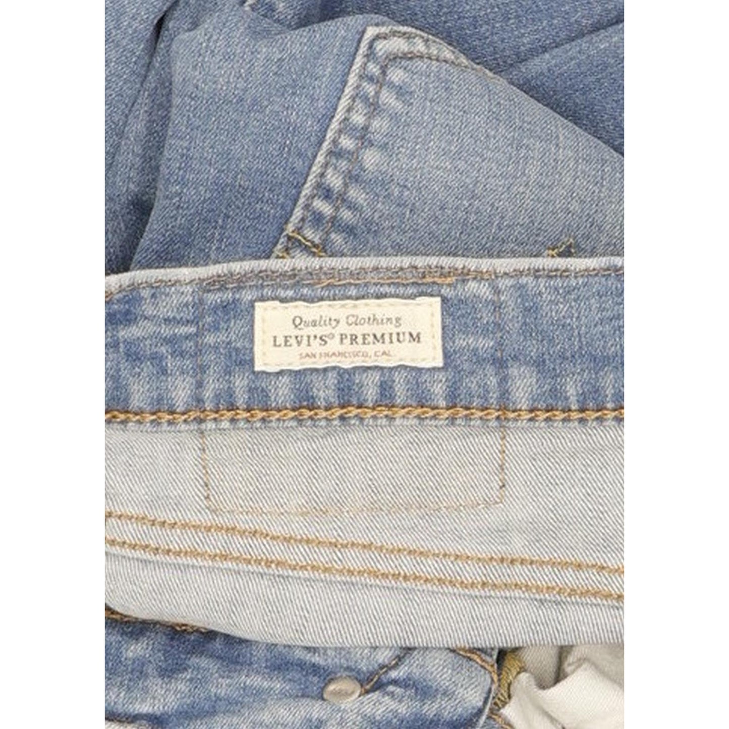 Levi's 512 Men Blue Tapered Slim Stretch Jeans W30 L33