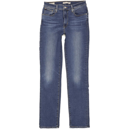 Levi's 724 Women Blue Straight Slim Stretch Jeans W29 L31