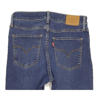 Levi's 724 Women Blue Straight Slim Stretch Jeans W29 L31
