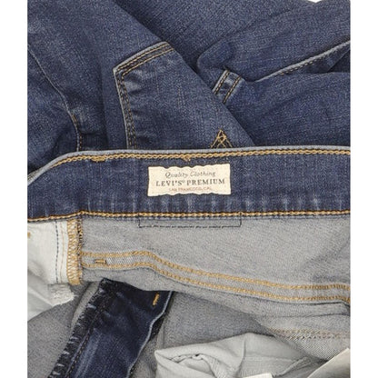 Levi's 724 Women Blue Straight Slim Stretch Jeans W29 L31