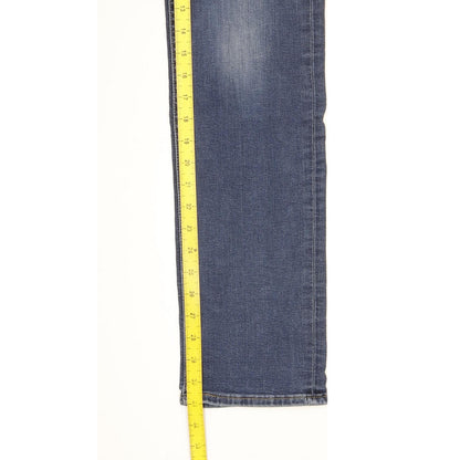 Levi's 724 Women Blue Straight Slim Stretch Jeans W29 L31