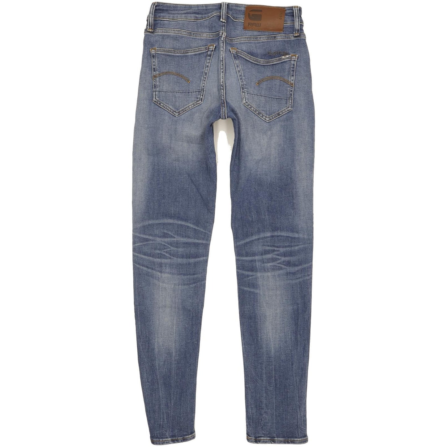G-Star 3301 Men Blue Skinny Slim Stretch Jeans W28 L32