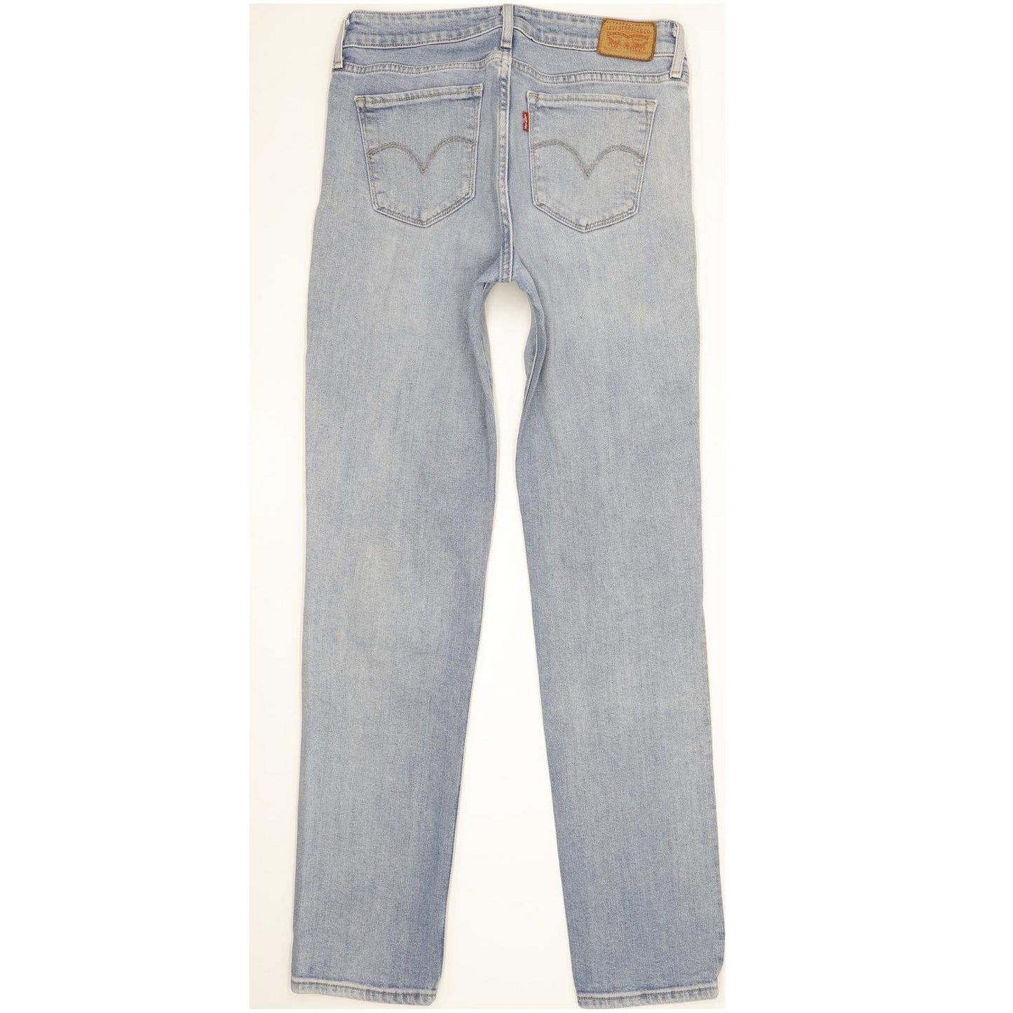 Levi's 712 Women Blue Straight Slim Stretch Jeans W28 L32