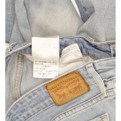Levi's 712 Women Blue Straight Slim Stretch Jeans W28 L32