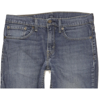 Levi's 511 Men Blue Straight Slim Stretch Jeans W32 L31