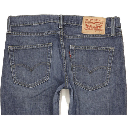 Levi's 511 Men Blue Straight Slim Stretch Jeans W32 L31