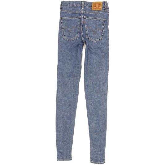 Levi's Mile Women Blue Skinny Slim Stretch Jeans W25 L32