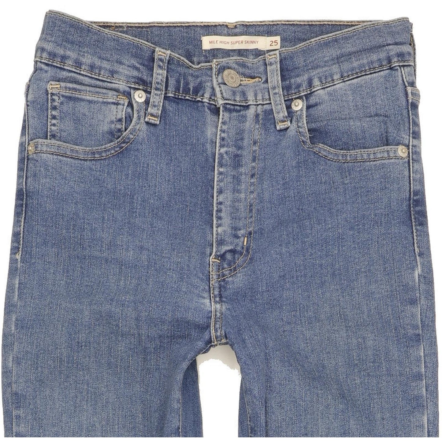 Levi's Mile Women Blue Skinny Slim Stretch Jeans W25 L32