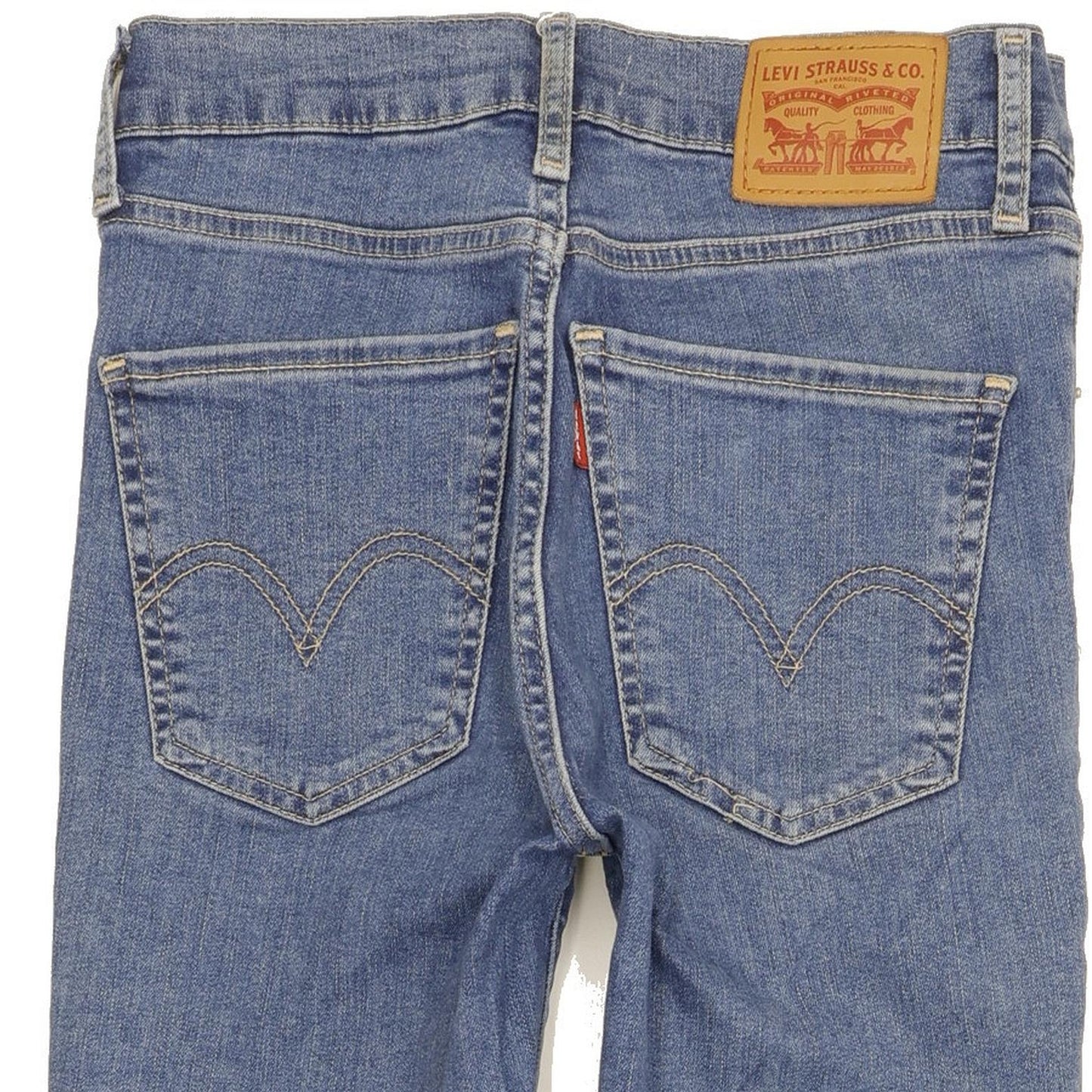 Levi's Mile Women Blue Skinny Slim Stretch Jeans W25 L32