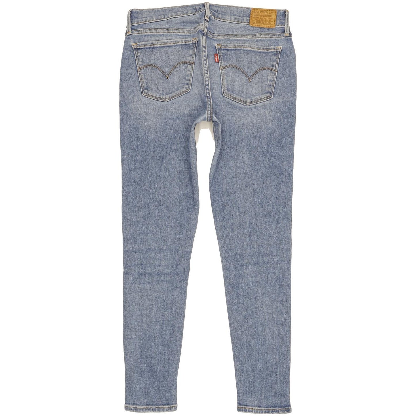 Levi's 710 Super Women Blue Skinny Slim Stretch Jeans W28 L27