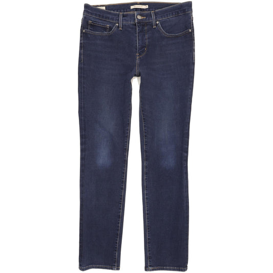 Levi's 312 Shaping Women Blue Straight Slim Jeans W30 L29