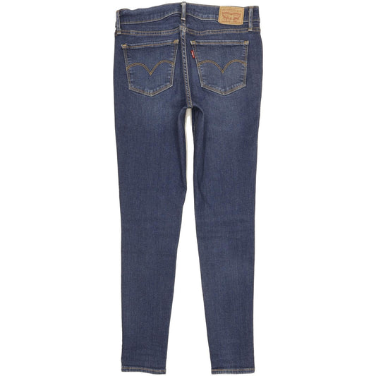 Levi's 710 Super Women Blue Skinny Slim Stretch Jeans W28 L28