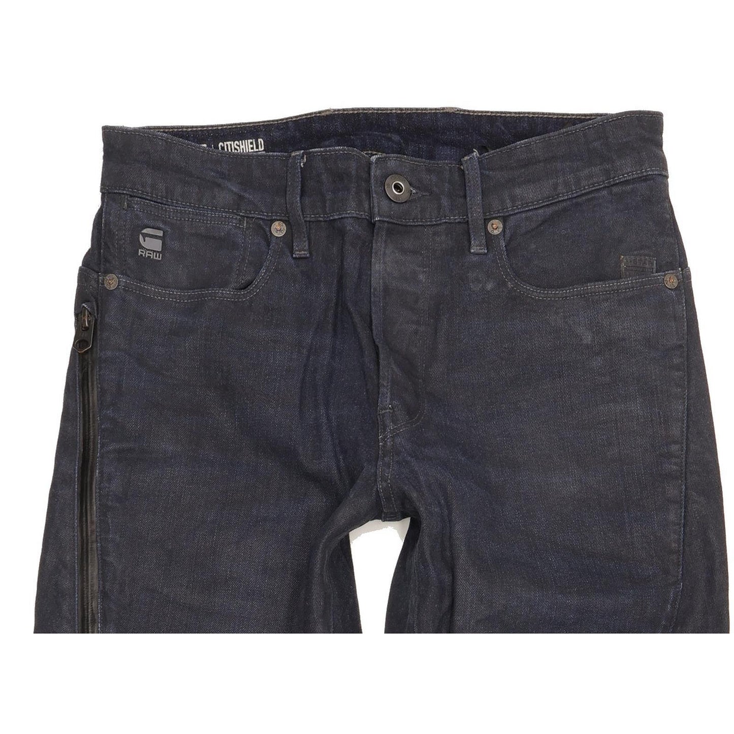 G-Star Citishield 3D Men Navy Tapered Slim Stretch Jeans W29 L30