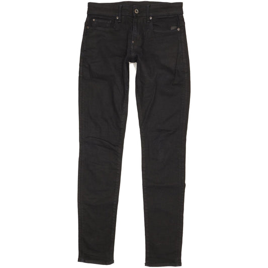 G-Star Revend Men Black Skinny Slim Stretch Jeans W28 L33
