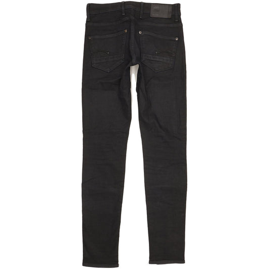 G-Star Revend Men Black Skinny Slim Stretch Jeans W28 L33