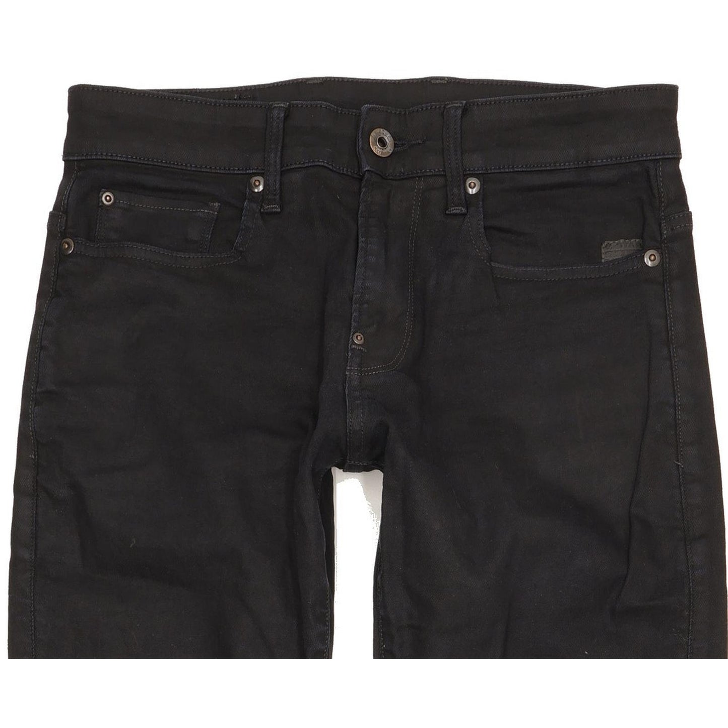 G-Star Revend Men Black Skinny Slim Stretch Jeans W28 L33