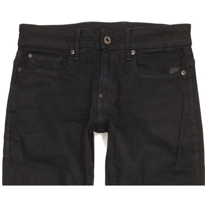 G-Star Revend Men Black Skinny Slim Stretch Jeans W28 L33